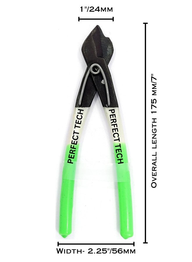 PERFECT TECH كماشة قطع أدوات صناعة المجوهرات من بيرفكت تك | مجموعة كماشة قطع الأسلاك | متعددة الأغراض للاستخدام الاحترافي والمنزلي | قطع الأسلاك والبلاستيك، إصلاح النماذج، صناعة الحرف اليدوية والهوايات (325-7-SC) - Image 4